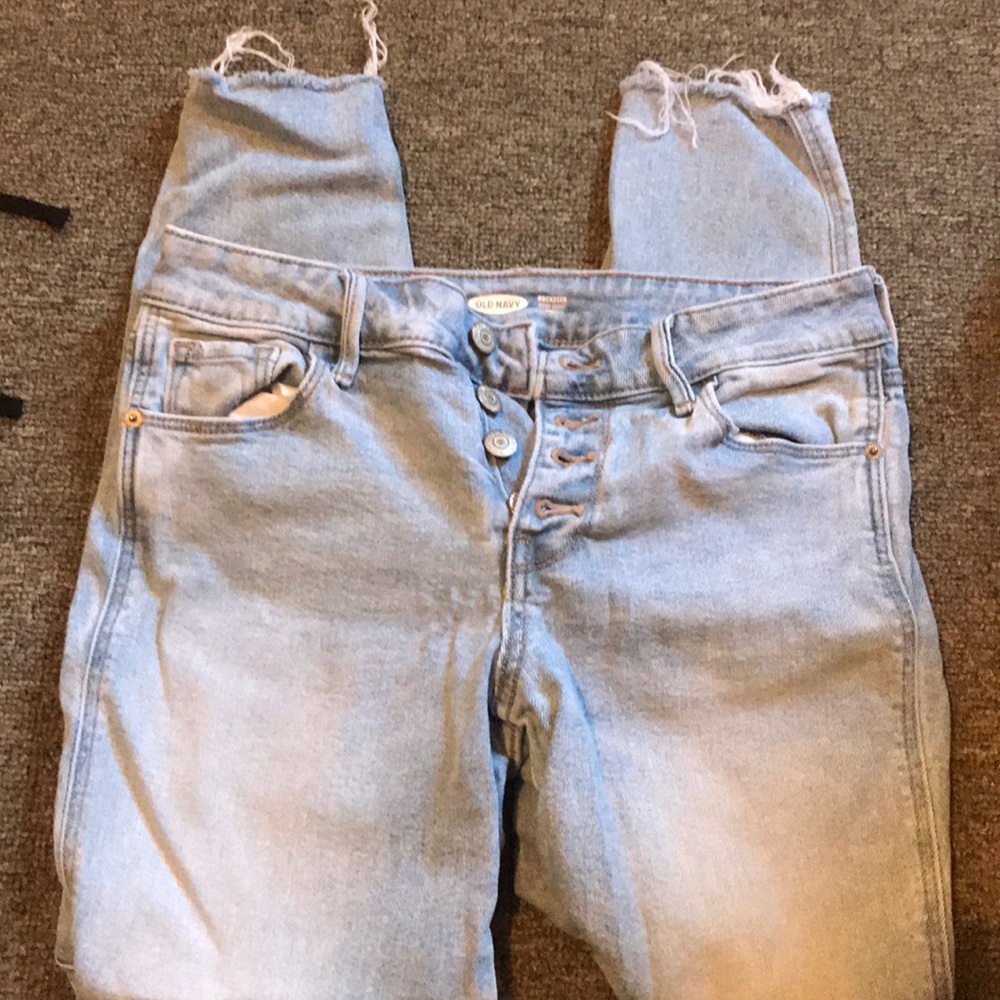 Cropped ankle jeans